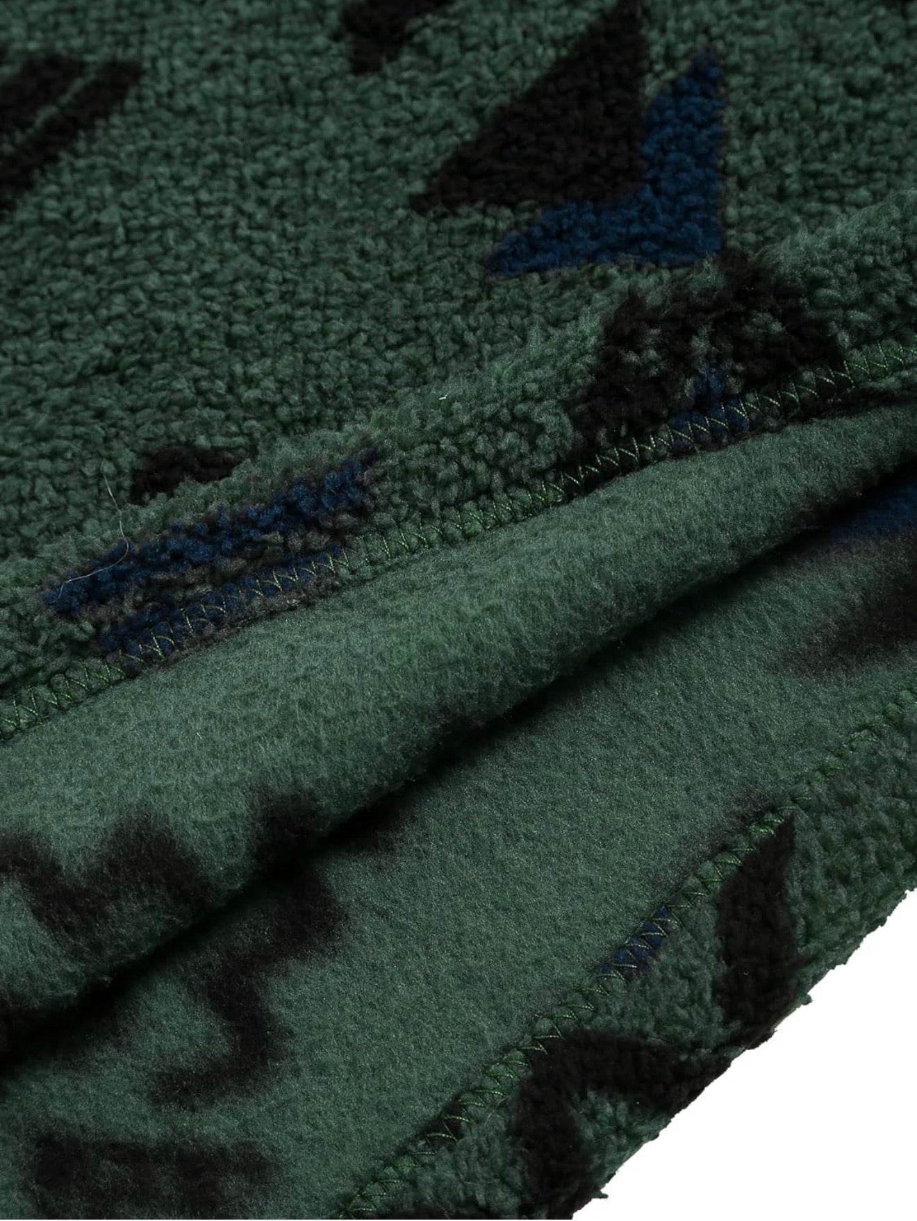 Green Long Sleeve Boho Cropped Sweater