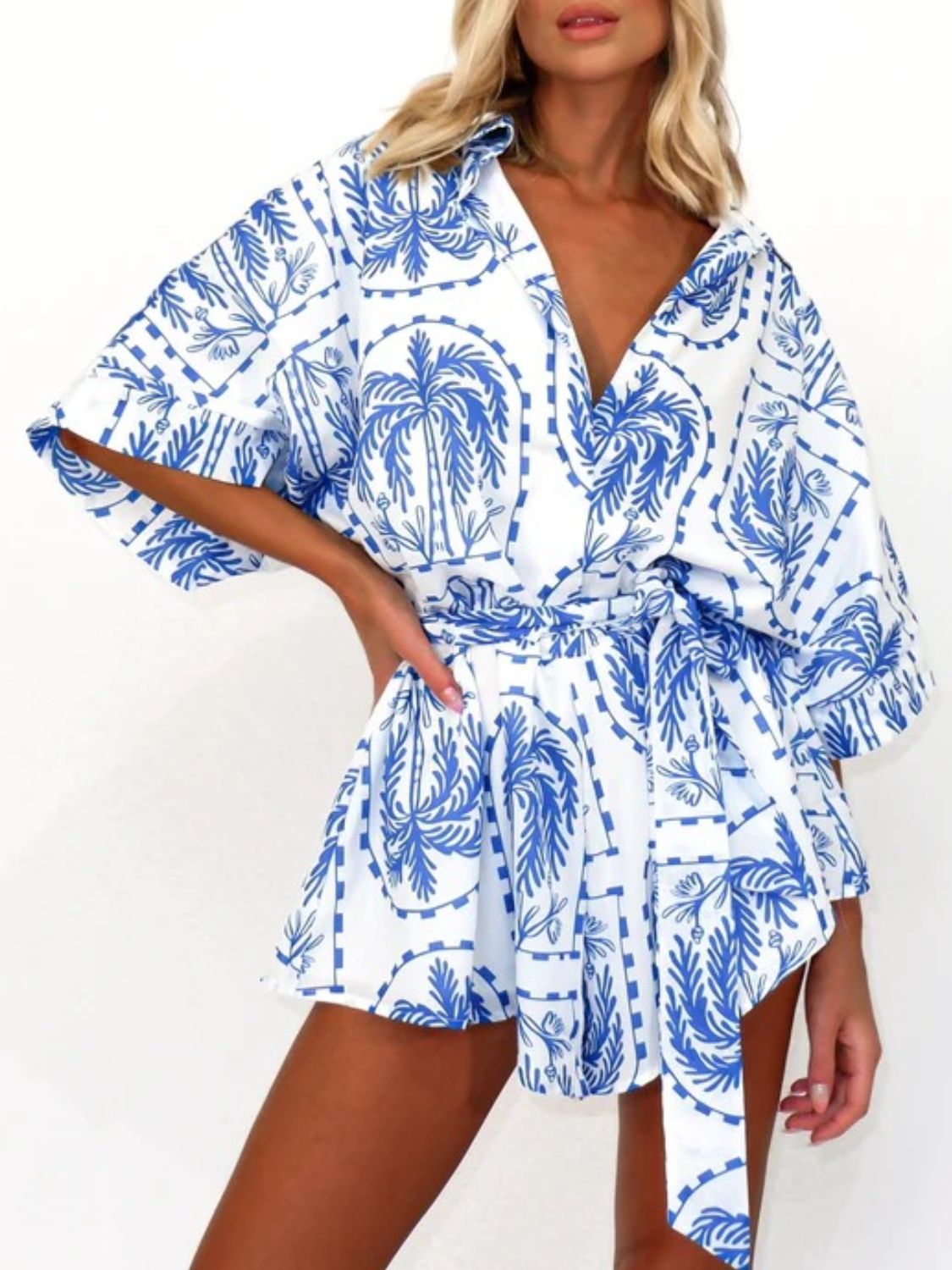 Blue Romper