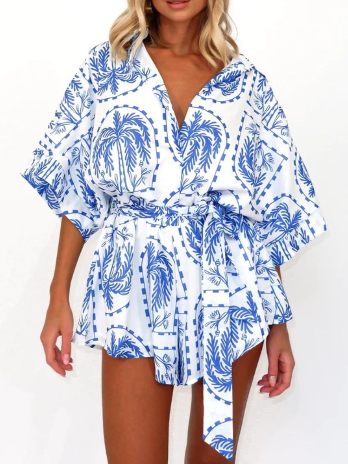 Blue Romper